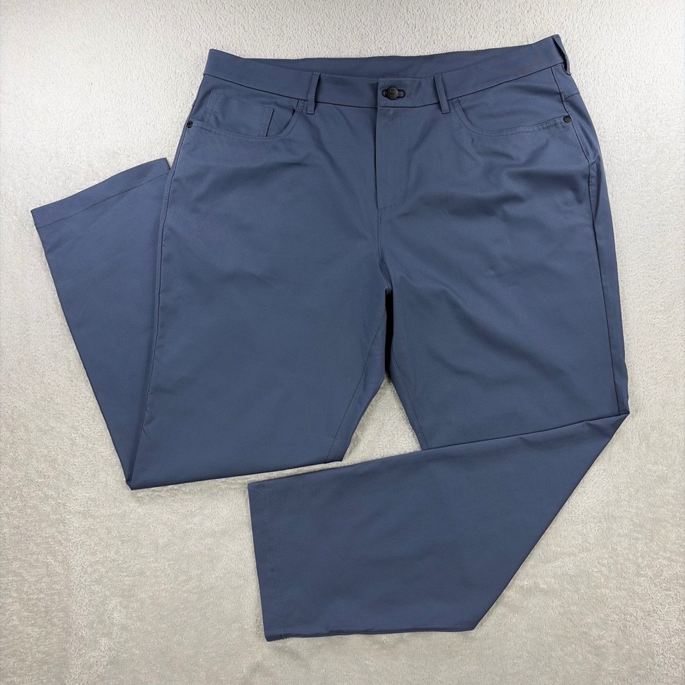 Public Rec Dealmaker Pants Men 38x29 Blue Performance 5-Pocket Stretch Technical